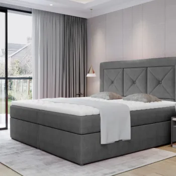 Pat boxspring Idris 140x200 cm Omega 13 imagine