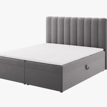 Pat boxspring Kelp 160x200 cm catifea imagine