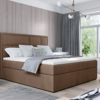 Pat boxspring Meron 160x200 cm Monolith 09 imagine