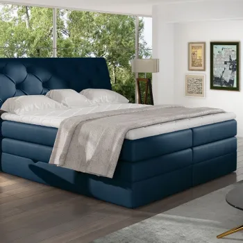 Pat boxspring Mirabel 140x200 cm Monolith 77 imagine