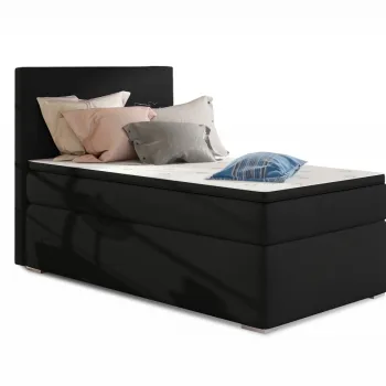 Pat boxspring Rocco pe dreapta 90x200 cm Sawana 14 imagine