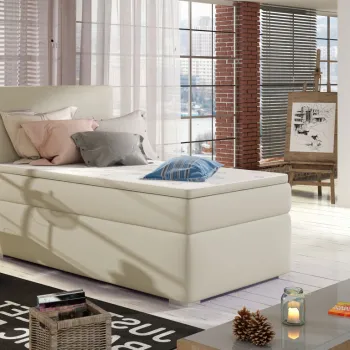 Pat boxspring Rocco pe dreapta 90x200 cm Soft 33 imagine