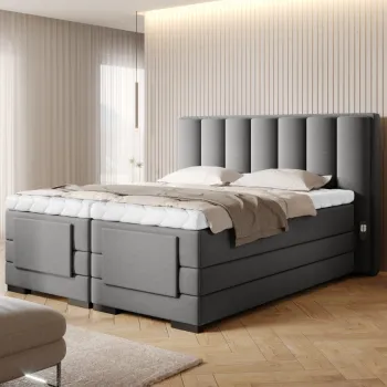 Pat boxspring Veros 140x200 cm Gojo 5 imagine