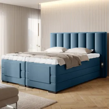 Pat boxspring Veros 140x200 cm Savoi 38 imagine