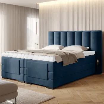 Pat boxspring Veros 160x200 cm Lukso 40 imagine