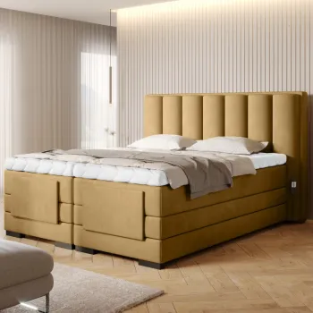 Pat boxspring Veros 160x200 cm Nube 45 imagine
