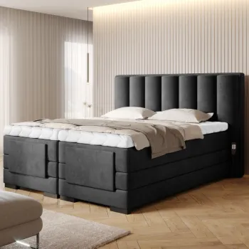Pat boxspring Veros 160x200 cm Nube 6 imagine