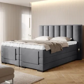 Pat boxspring Veros 160x200 cm Sola 6 imagine