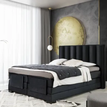 Pat boxspring Veros 160x200 cm Solar 99 imagine