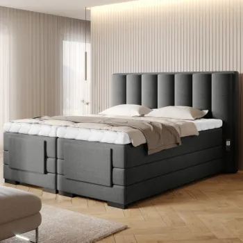 Pat boxspring Veros 180x200 cm Flores 4 imagine