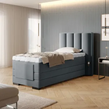 Pat boxspring Veros 90x200 cm Velvetmat 4 imagine