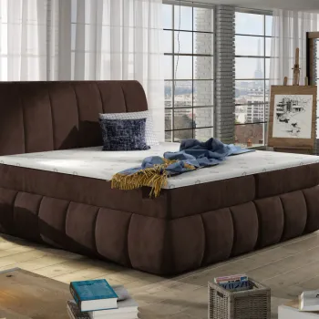 Pat boxspring Vincenzo 140x200 cm Kronos 06 imagine