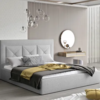 Pat Cloe 140x200 cm Grande 81 cu somiera de lemn imagine