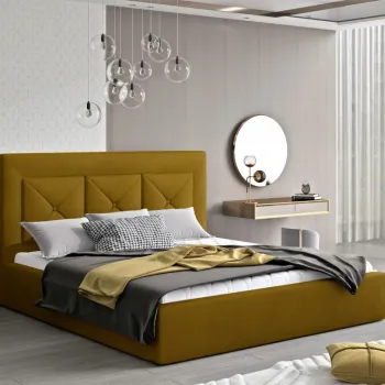 Pat Cloe 160x200 cm Monolith 48 cu somiera metalica imagine