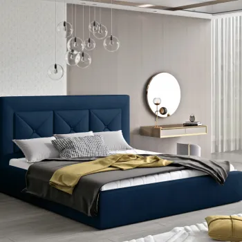 Pat Cloe 160x200 cm Monolith 77 cu somiera metalica imagine