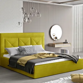 Pat Cloe 160x200 cm Omega 68 cu somiera metalica imagine