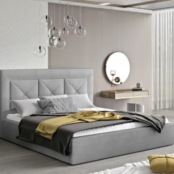 Pat Cloe 160x200 Omega 13 cu somiera de lemn imagine