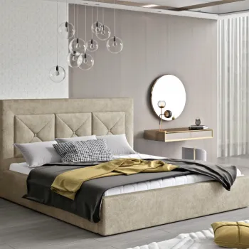 Pat Cloe 200x200 cm Dora 21 cu somiera metalica imagine