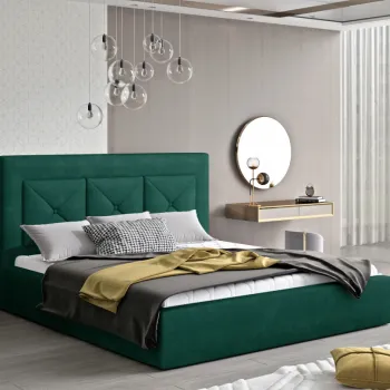 Pat Cloe 200x200 cm Kronos 19 cu somiera metalica imagine