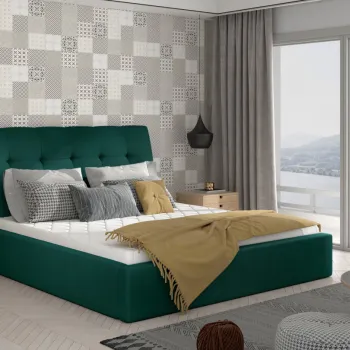 Pat Inge 160x200 cm Monolith 37 cu somiera metalica imagine