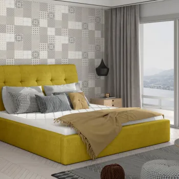 Pat Inge 160x200 cm Omega 68 cu somiera metalica imagine