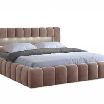 Pat Lamica 160x200 cm Monolith 09 cu somiera metalica imagine