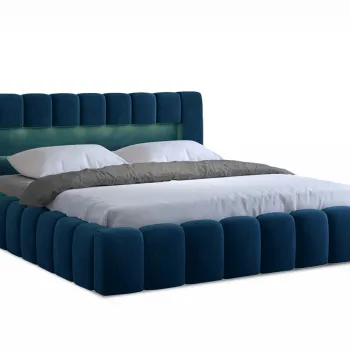 Pat Lamica 160x200 cm Monolith 77 cu somiera de lemn imagine