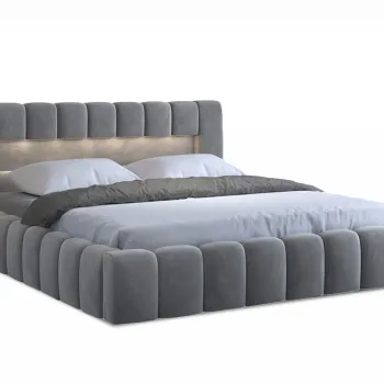 Pat Lamica 160x200 cm Monolith 85 cu somiera metalica imagine