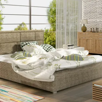 Pat Latina 140x200 cm Berlin 03 cu somiera de lemn imagine