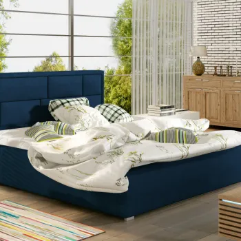 Pat Latina 180x200 cm Kronos 09 cu somiera de lemn imagine