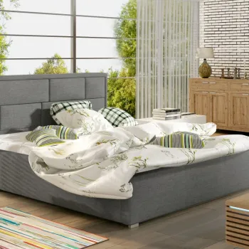 Pat Latina 180x200 cm Sawana 21 cu somiera de lemn imagine