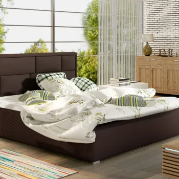 Pat Latina 200x200 cm Soft 66 cu somiera metalica imagine