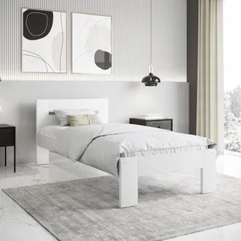 Pat Matilda alb 90x200 cm imagine