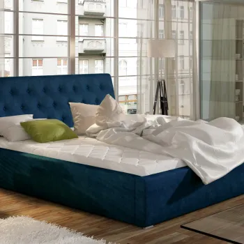 Pat Milano 140x200 cm Kronos 09 cu somiera de lemn imagine