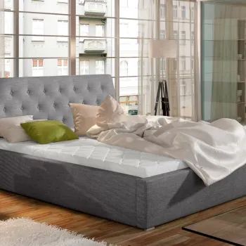 Pat Milano 140x200 cm Sawana 21 cu somiera de lemn imagine