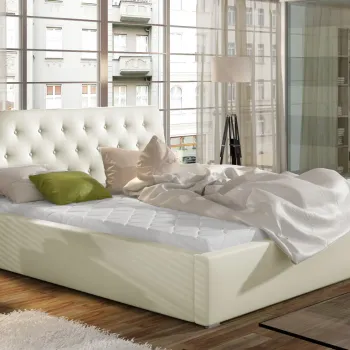 Pat Milano 160x200 cm Soft 33 cu somiera de lemn imagine