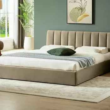 Pat Montreal velvet bej 140x200 cm Blu28 imagine