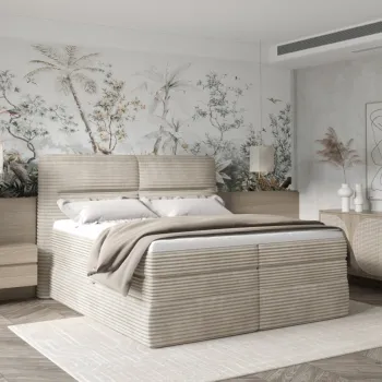 Pat tapitat boxspring Hudson 160x200 cm imagine