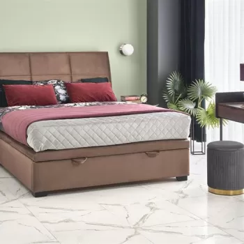 Pat tapitat Continental 2 velvet bej - 160 x 200 cm imagine