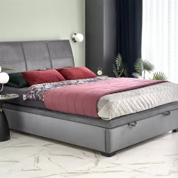 Pat tapitat Continental 2 velvet gri - 160 x 200 cm imagine