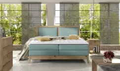 Pat tip boxspring Belize - 180/200, L204 x l180 x h120 cm imagine