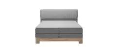 Pat tip boxspring Melia - 160/200, L205 x l183 x h122 cm imagine