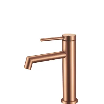Robinet pentru lavoar Rea FOSS Brush Copper Low imagine