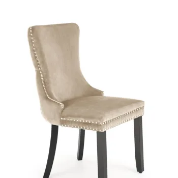 Scaun Alda velvet bej H95 cm imagine