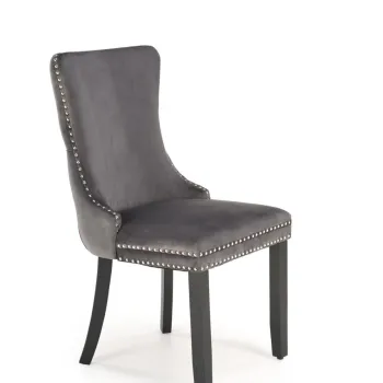 Scaun Alda velvet gri H95 cm imagine