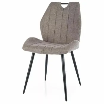 Scaun Arco bej/negru Brego34 imagine