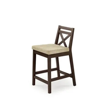 Scaun bar Borys Low nuc/Lars07 - H 83 cm BF25 imagine