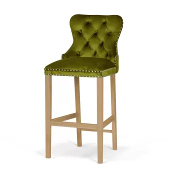 Scaun Bar Madame Olive/Stejar BL75 - l51 x A60 x h115 cm imagine