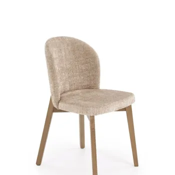 Scaun Basso nuc deschis/bej Cremona 14 imagine