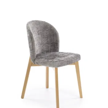 Scaun Basso stajar natur/gri Cremona 96 imagine